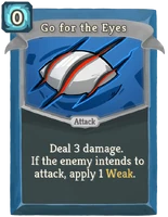 Go for the Eyes